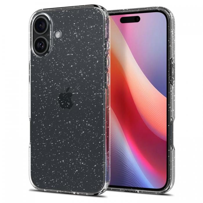 Spigen - Spigen iPhone 16 Plus Mobilskal Liquid Crystal - Glitter Crystal