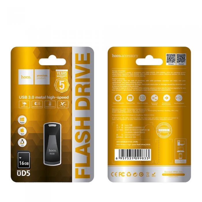 Hoco - HOCO pendrive WISDOM High-Speed UD5 16GB USB3.0