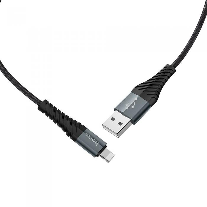 Hoco - HOCO COOL USB-A till Lightning kabel X38 1m Svart