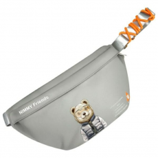 NIMMY - Nimmy Axelväska Crossbody Cool & Cute 2.0 Bear - Grå