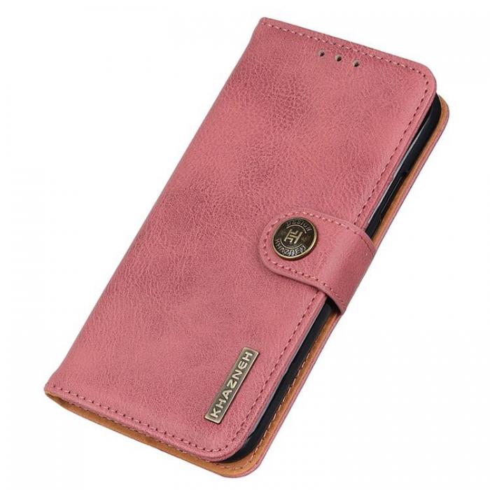 KHAZNEH - KHAZNEH Google Pixel 8 Plnboksfodral Cowhide - Rosa