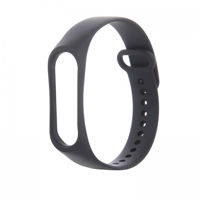 A-One Brand - Xiaomi Smart Band 3/4 Armband Silikon - Svart