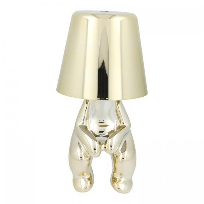 A-One Brand - Bordslampa Vid Sngen GOLD MAN Seat (model 2) MLTL