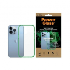 PanzerGlass - PanzerGlass iPhone 13 Pro Mobilskal Antibacterial - Transparent/Grön