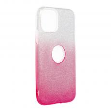 OEM - Forcell SHINING skal till iPhone 11 PRO clear/Rosa