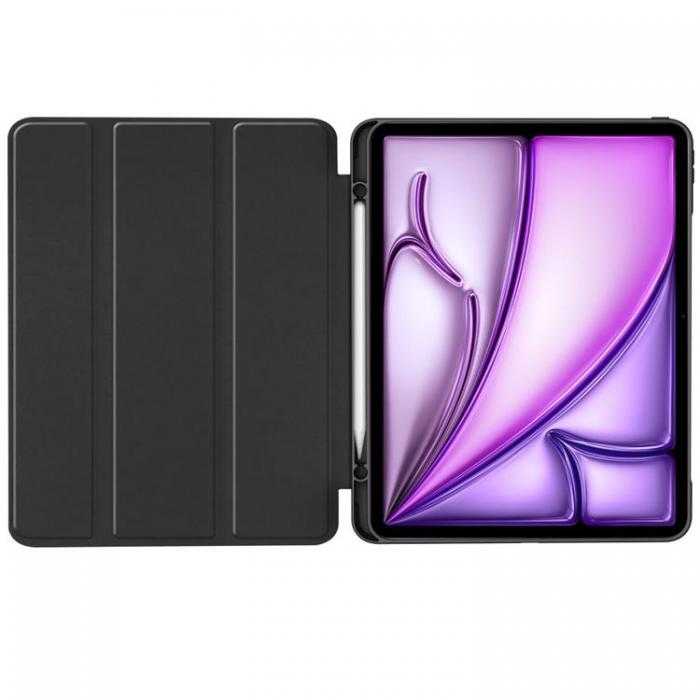 Tech-Protect - Tech-Protect iPad Air 13 (2024) Fodral med plats fr pennna - Svart