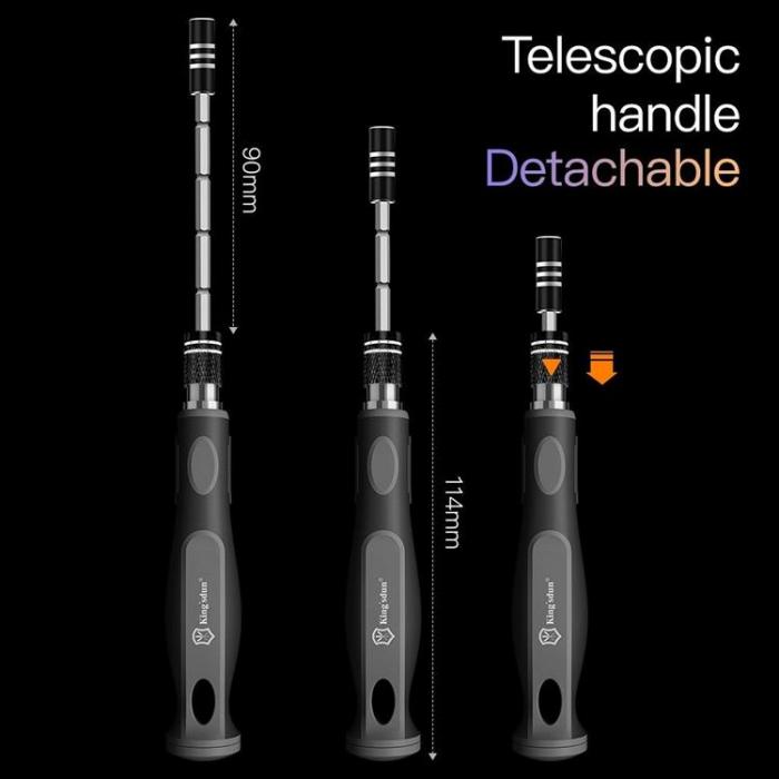 UF-TOOLS - UF-TOOLS - 32-i-1 Bits Precisionsskruvmejsel med Utbytbara