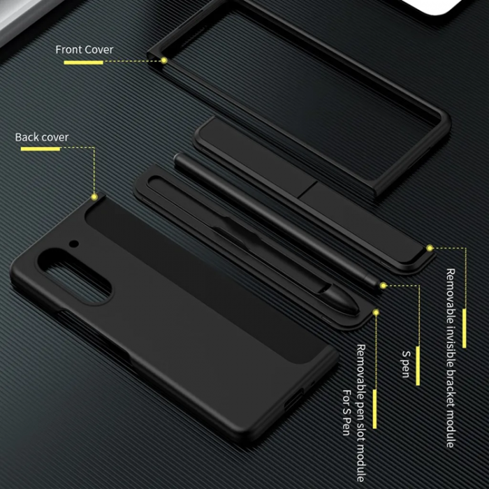 Taltech - Galaxy Z Fold 6 5G Mobilskal Kickstand - Svart