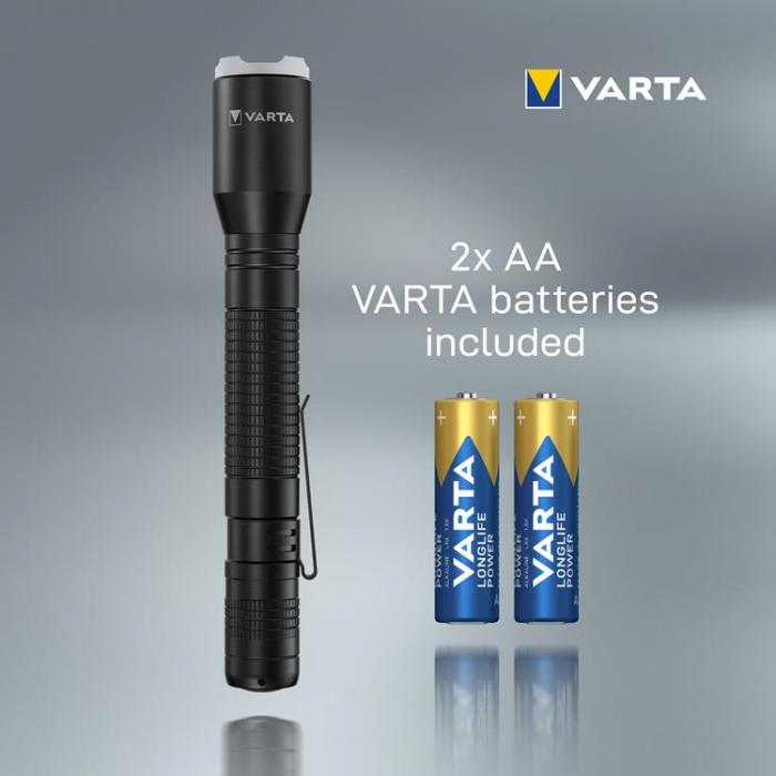 VARTA - Varta Aluminium Light F20 Pro Ficklampa 250 lm