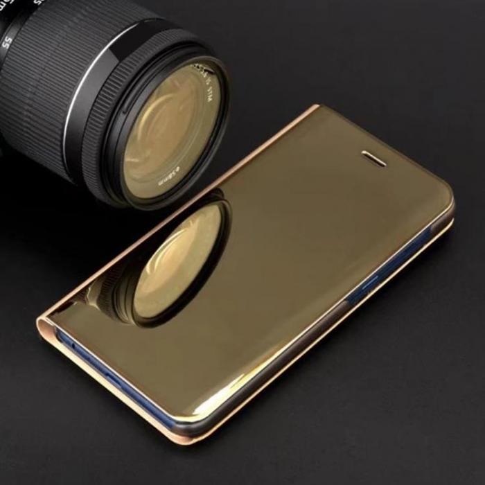 A-One Brand - Galaxy A15 5G/4G Fodral Smart Clear View - Guld