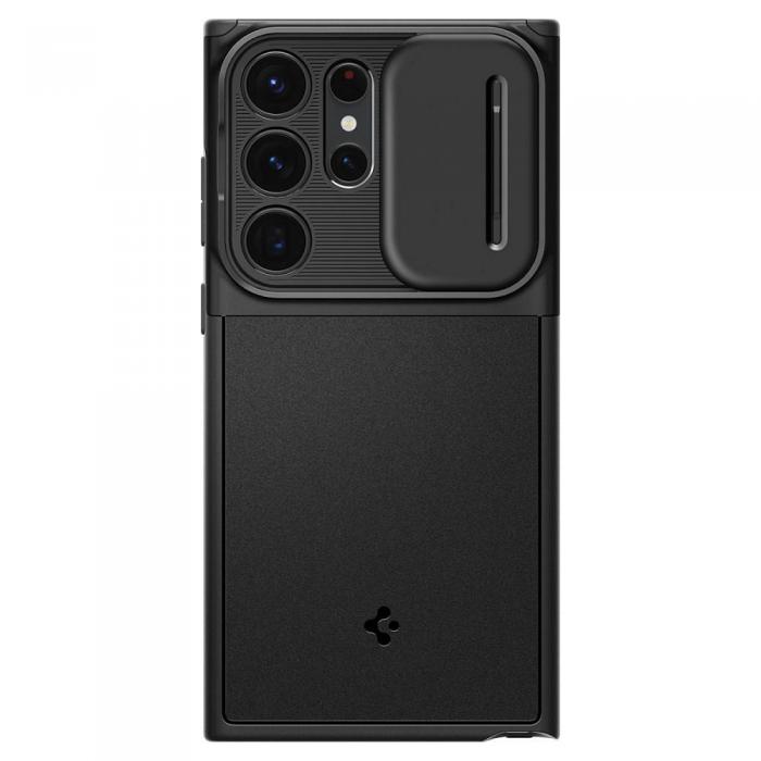 Spigen - Spigen Optik Armor skal fr Samsung S23 ULTRA svart