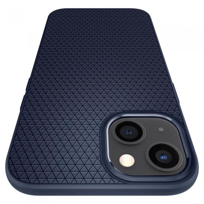 Spigen - Spigen Liquid Air Skal iPhone 13 - Navy Bl