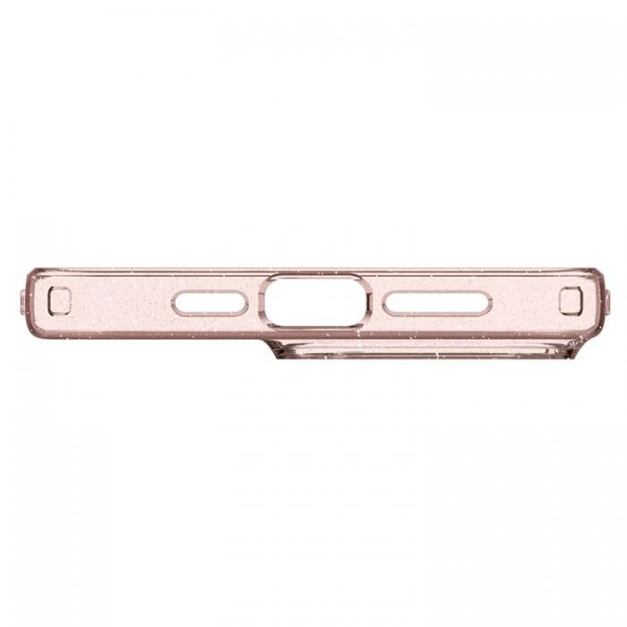 Spigen - Spigen iPhone 15 Pro Mobilskal Liquid Crystal - Rosa