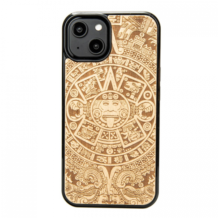 Bewood - Bewood iPhone 15 Mobilskal Aztec Calendar Aniegre