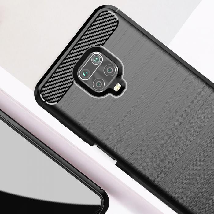 Forcell - Xiaomi Redmi Note 9S/9 Pro Skal Forcell Carbon - Svart