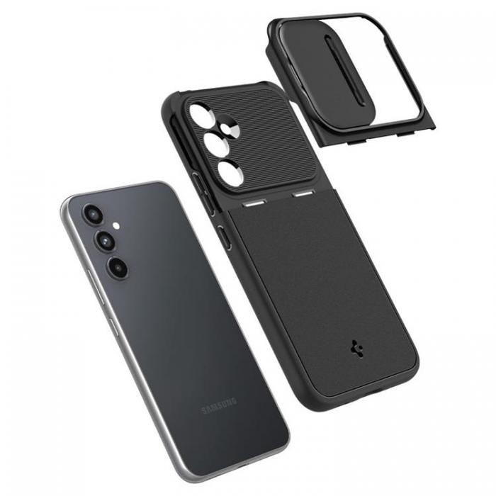 Spigen - Spigen Galaxy A54 5G Mobilskal Optik Armor - Svart