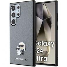 KARL LAGERFELD - Karl Lagerfeld Galaxy S24 Ultra Mobilskal Saffiano Metal Pin