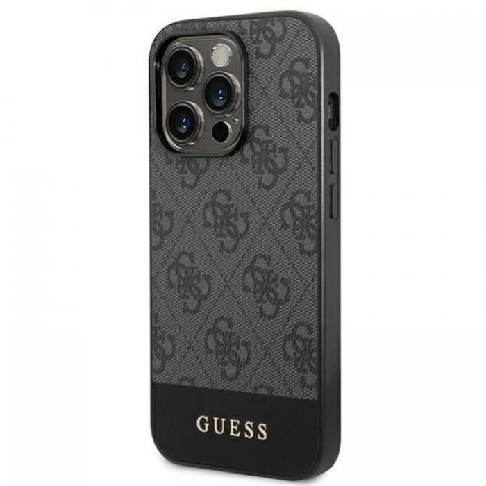 Guess - GUESS iPhone 14 Pro Skal Stripe Collection - Gr