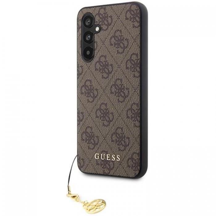 Guess - Guess Galaxy A54 5G Mobilskal 4G Charms Collection - Brun