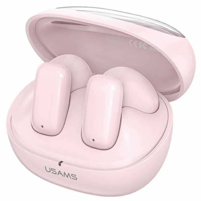 USAMS - USAMS In-Ear Hrlurar Bluetooth TWS TD Series - Rosa