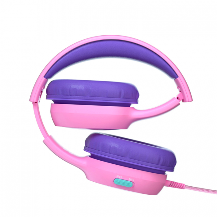 Tronsmart - Tronsmart Over-Ear Hrlurar Trdbundna till Barn Safe KH01 - Rosa