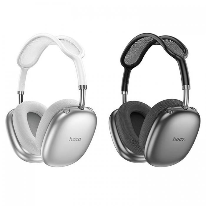 Hoco - Hoco Over-Ear Hrlurar Trdlsa Bluetooth ANC W55 Plus - Silver