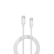 Devia - Devia USB-C Till USB-C 60W Kabel 3A 1.2m Jelly EC632 - Vit