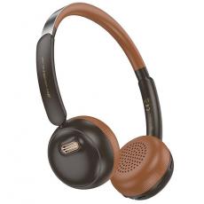 Hoco - Hoco On-Ear Hörlurar Trådlösa Bluetooth W62 - Brun