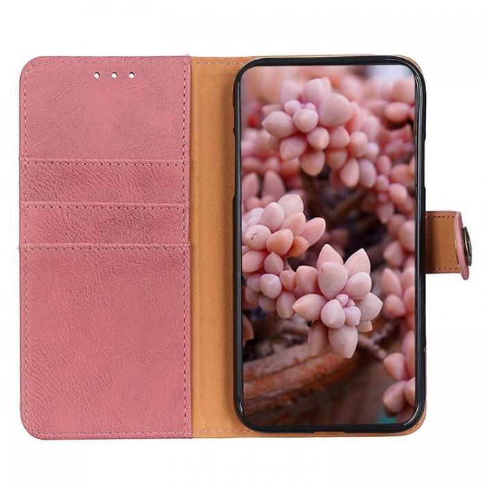 KHAZNEH - KHAZNEH Google Pixel 8 Plnboksfodral Cowhide - Rosa