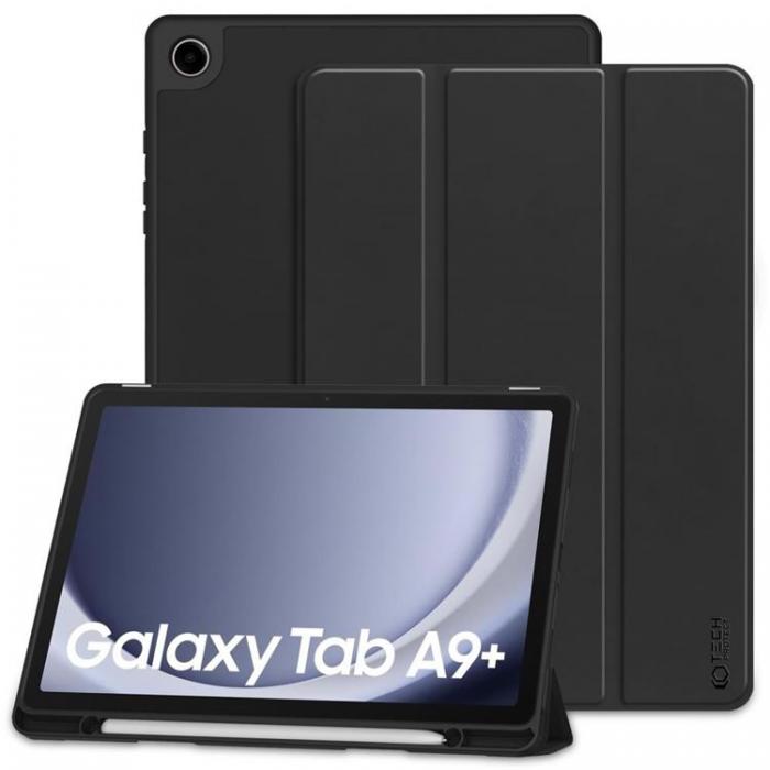 Tech-Protect - Tech-Protect Galaxy Tab A9 Plus Fodral SC Pen - Svart