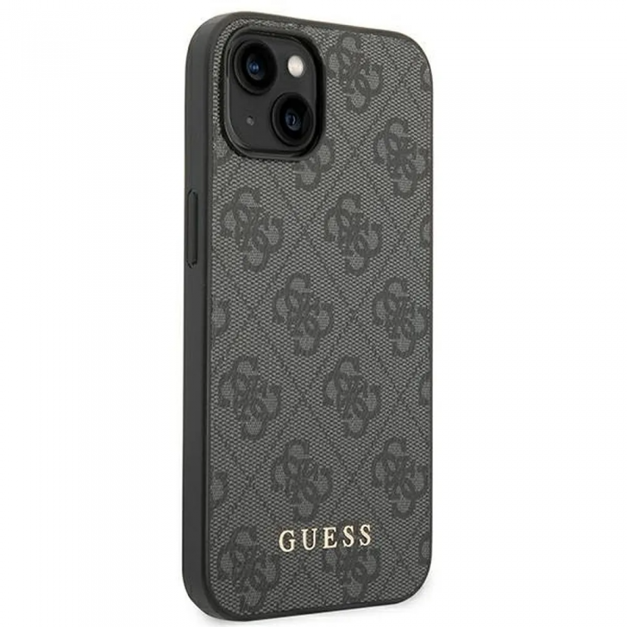 Guess - GUESS iPhone 14 Skal Gold Logo - Gr