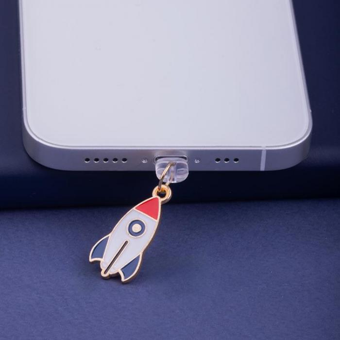 A-One Brand - Hngande Charms SPACE fr Mobil (USB-C)