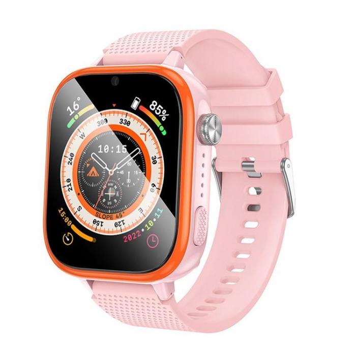 Hoco - Hoco Smartwatch fr Barn 2G Y101 - Rosa