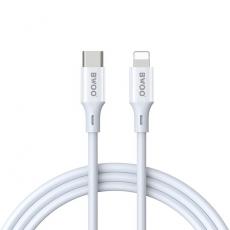 BWOO - BWOO USB-C till Lightning kabel 27W 1m TPE X283 C-L ABS - Vit