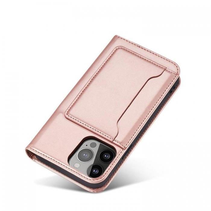 A-One Brand - Galaxy S23 Ultra Plnboksfodral Magnet Flip - Rosa