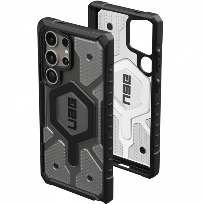 UAG - UAG Galaxy S24 Ultra Mobilskal Magsafe Pathfinder Clear - Ice