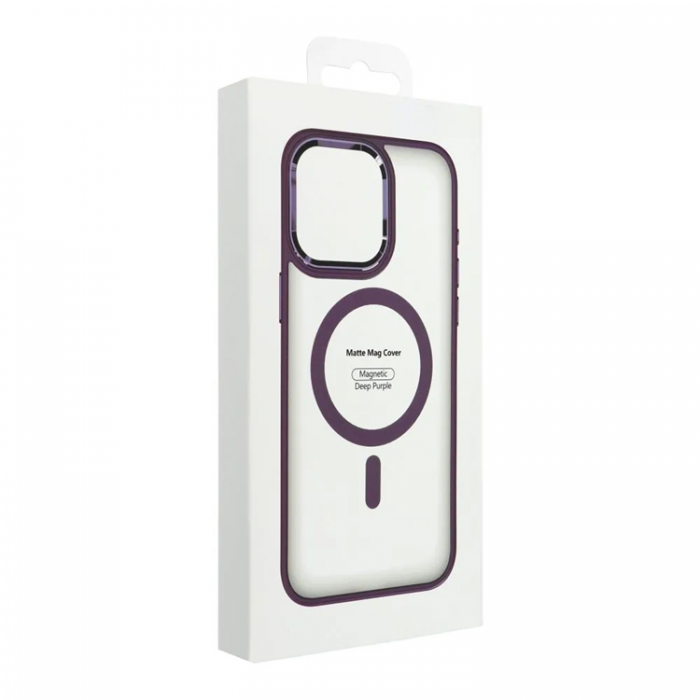 A-One Brand - iPhone 15 Pro Mobilskal Magsafe Matte - Lila