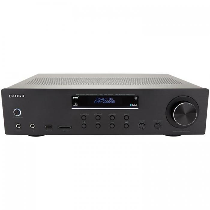 AIWA - Aiwa Stereo-receiver med Bluetooth 2 x 100 Watt RMS @4Ohm