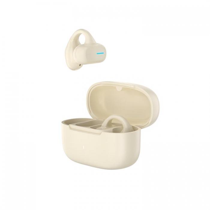 WIWU - WIWU In-Ear Trdlsa Hrlurar Bluetooth Openbuds O200 - Ivory