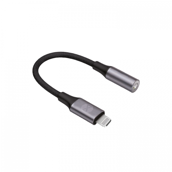 Forever - Forever Adapter Audio Lightning Till 3.5 mm AJL-01 - Svart