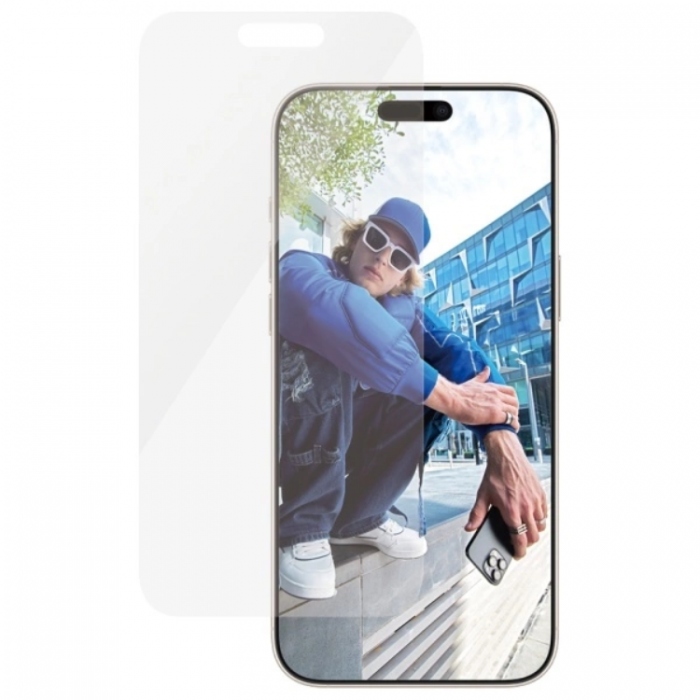 PanzerGlass - PanzerGlass iPhone 16 Pro Max Hrdat Glas Skrmskydd Classic Fit - Clear