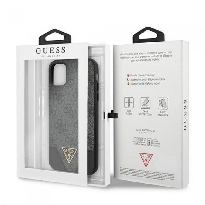 Guess - Guess iPhone 11 Skal Hrt Triangelkollektion Gr