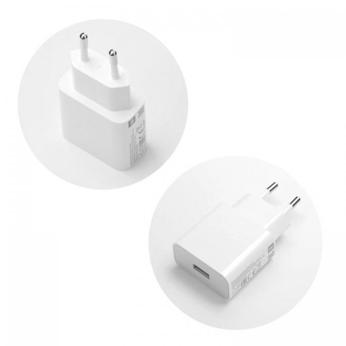 Xiaomi - Xiaomi Vggladdare USB-A 2A Bulk - Vit