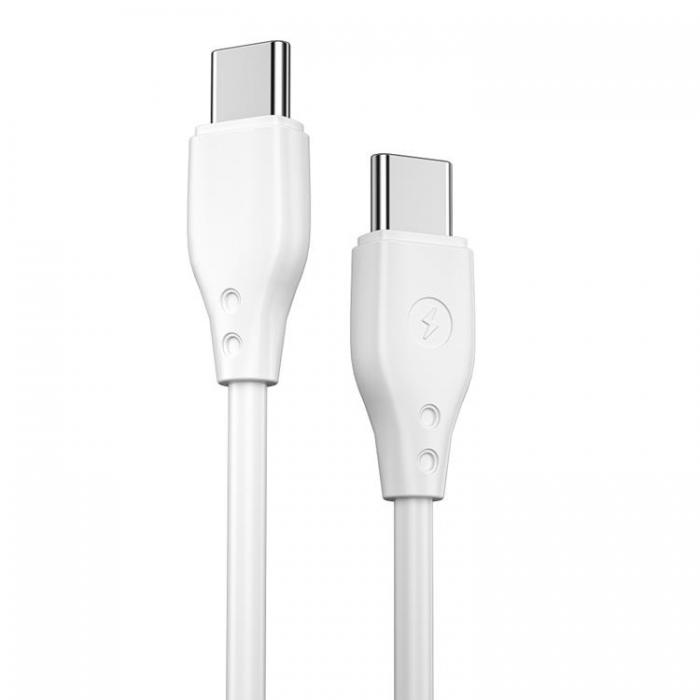 WIWU - WIWU USB-C Till USB-C 67W Kabel 1m Pioneer - Vit