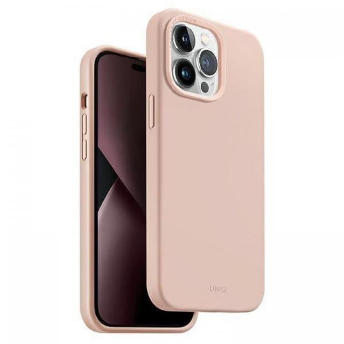 UNIQ - Uniq iPhone 14 Pro Mobiskal Lino - Rosa