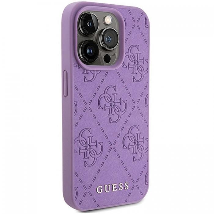 Guess - Guess iPhone 15 Pro Max Mobilskal Quilted Classic - Lila