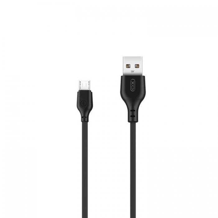 XO - XO USB-A till Micro-USB Kabel 2m - Svart