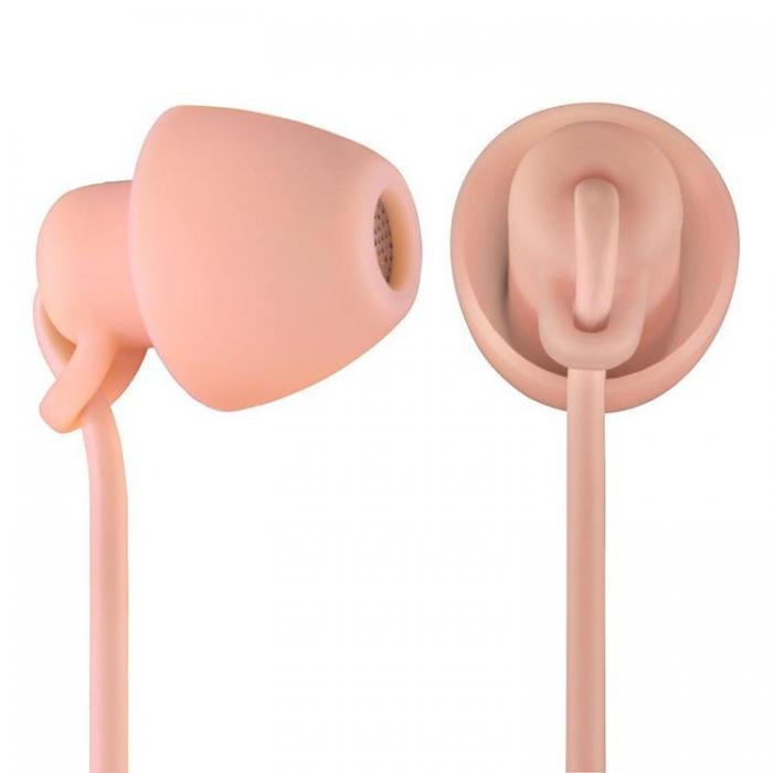 Thomson - Thomson In-Ear Hrlurar Trdbunden med Mikrofon Jack 3.5 mm - Rosa