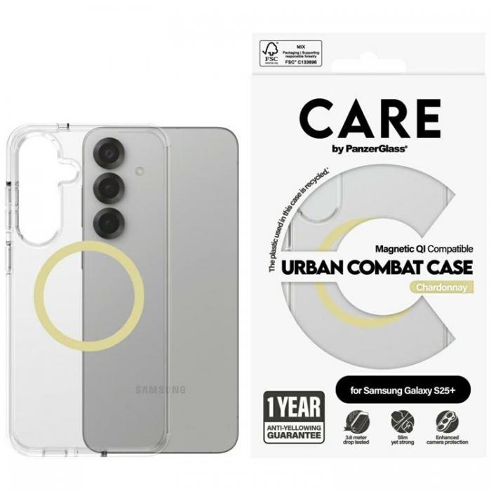 PanzerGlass - CARE By PanzerGlass Galaxy S25 Plus Mobilskal MagSafe QI Urban Combat