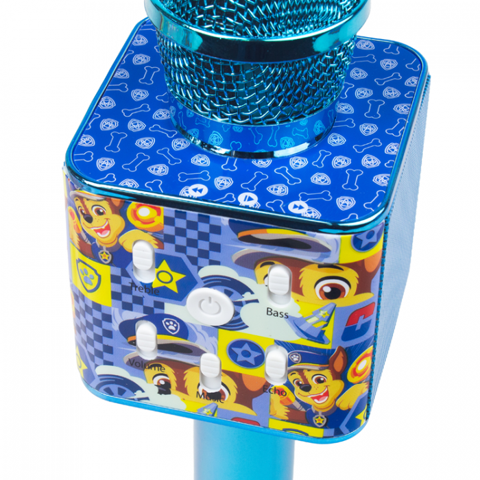 PAW PATROL - Paw Patrol Karaoke Bluetooth-Mikrofon med Hgtalare - Bl